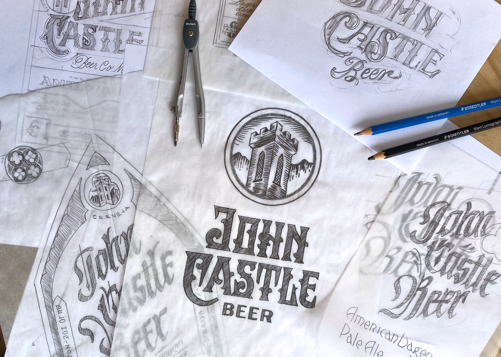 john castle beer — processo e resultado por Victor Tognollo (imagem 1)