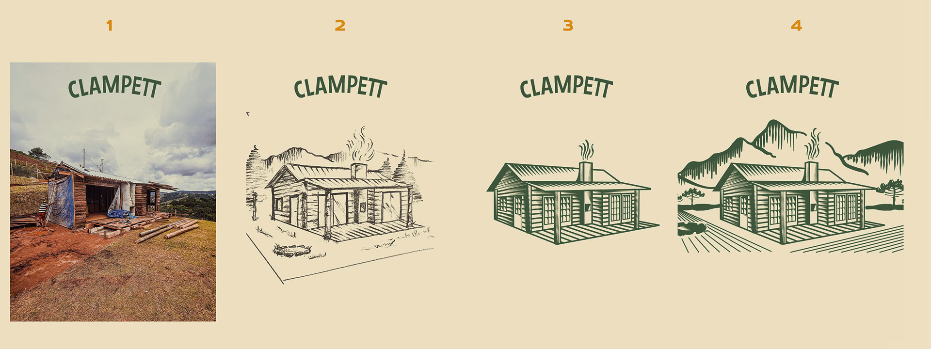 cabanas clampett — processo e resultado por Victor Tognollo (imagem 8)